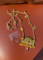 Royal Heritage Phone Lanyard Necklace – Traditional Elegance for Your Everyday Essentials